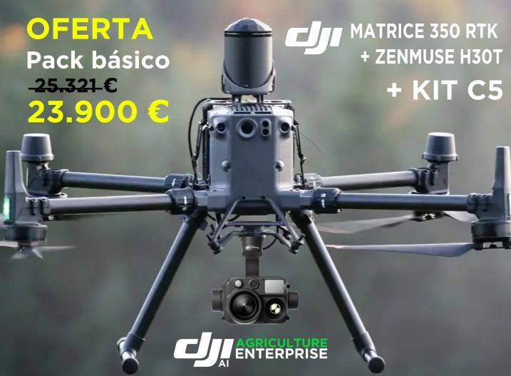 Combo DJI MATRICE 350 RTK + H30T y KIT C5 KRONOS MATRICE 350 RTK + ITD