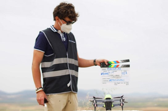 Curso profesional de piloto de drones en audiovisual