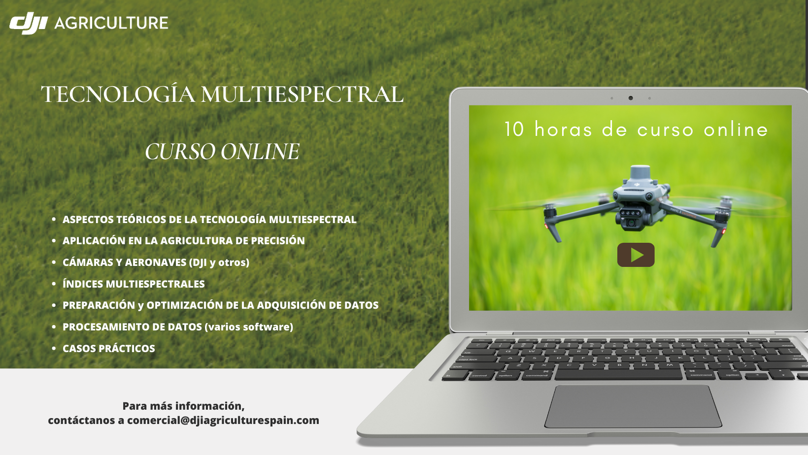 Tecnología Multiespectral - Curso Online