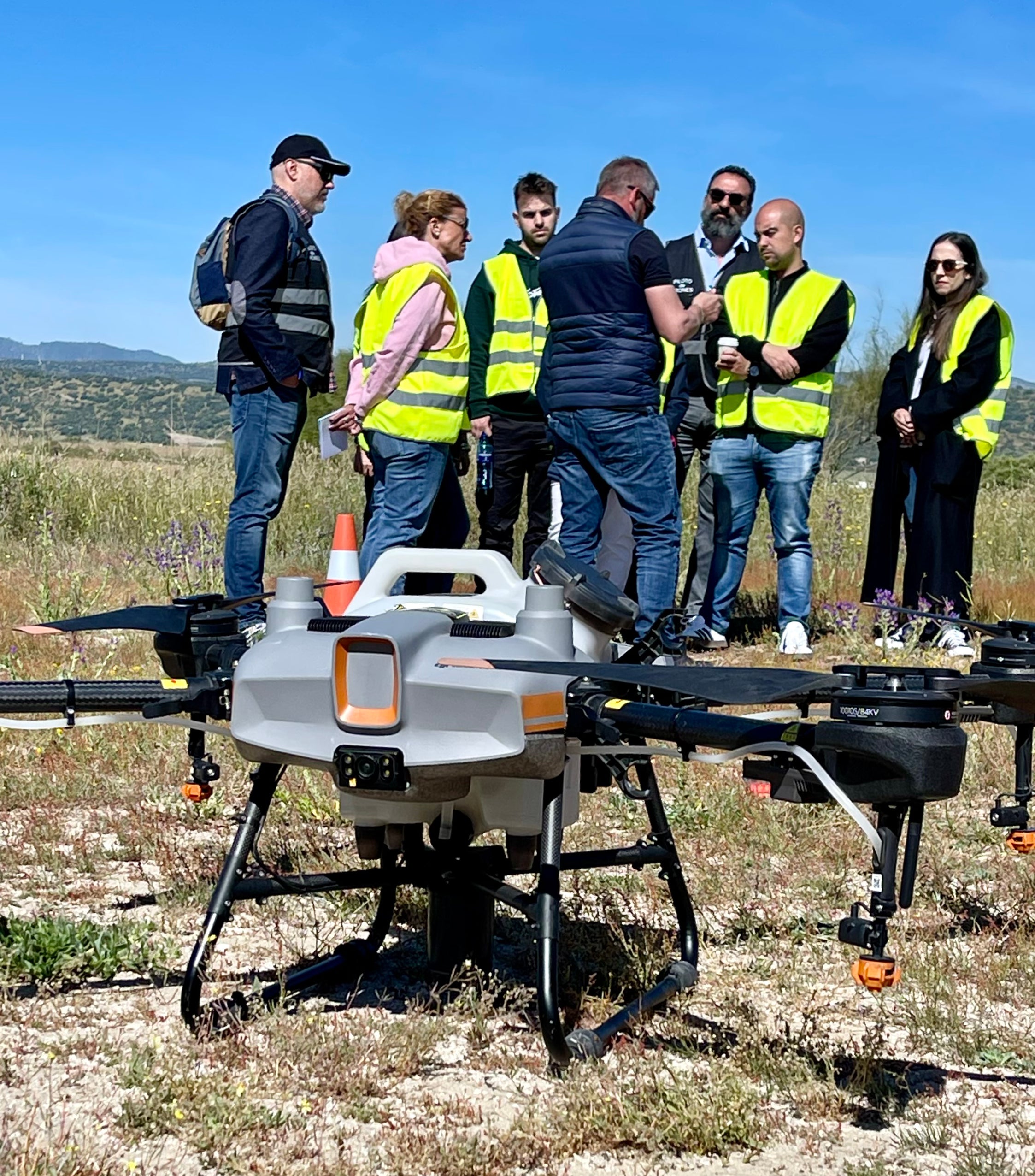 Curso oficial DJI drones agrícolas Serie Agras