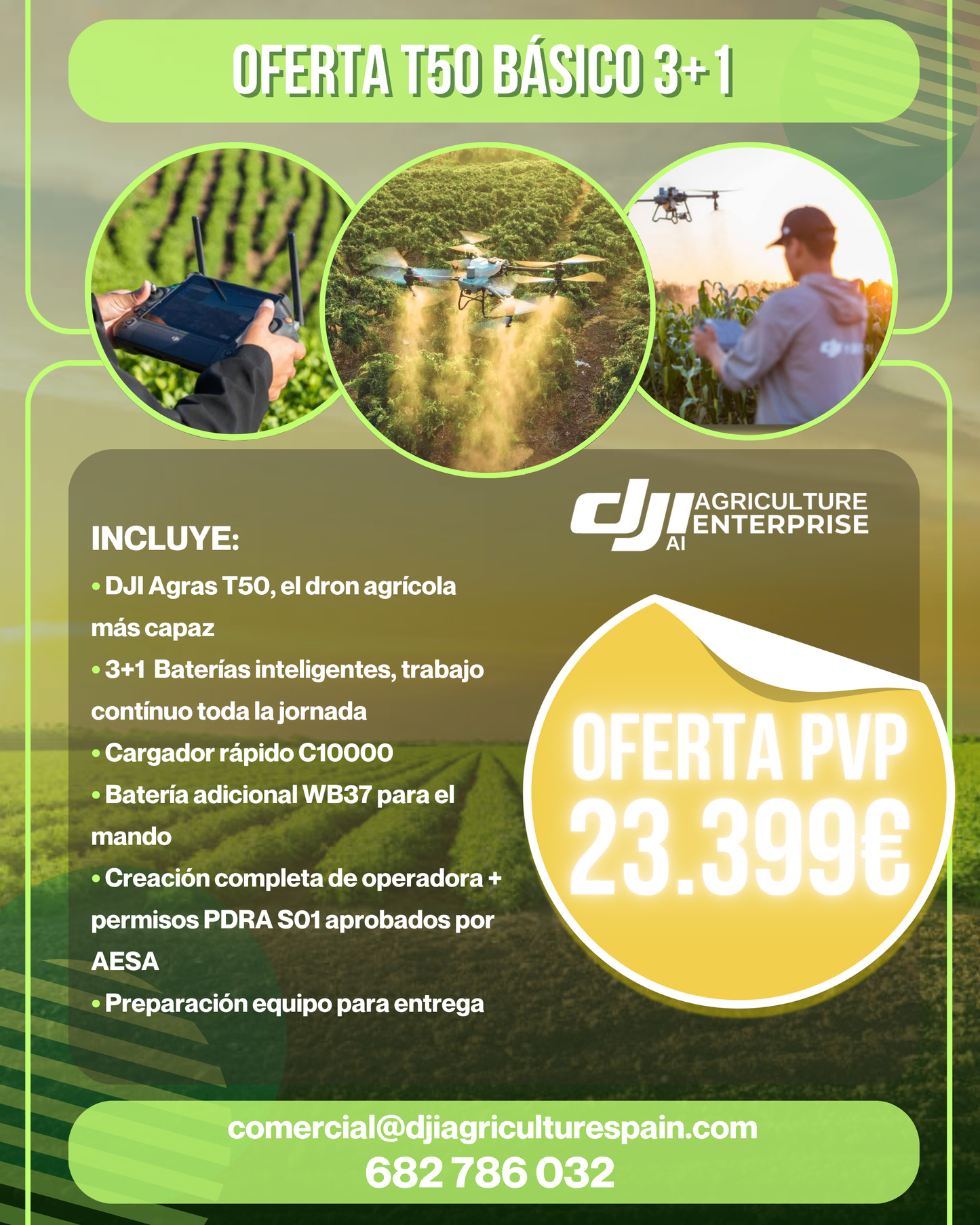 OFERTA T50 BÁSICO 3+1