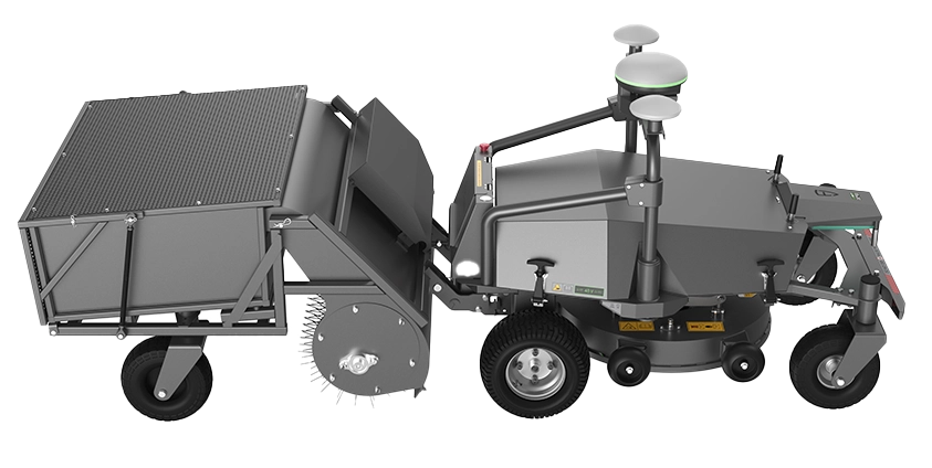 Cortacesped Robótico RM21 + Marcado de líneas LM01 + Recolección GC01