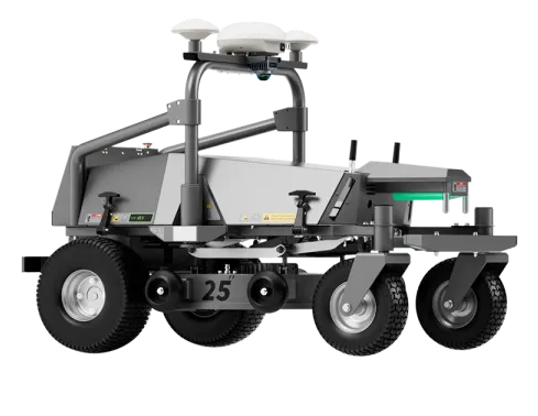 Cortacesped Robótico RM21 + Marcado de líneas LM01 + Recolección GC01