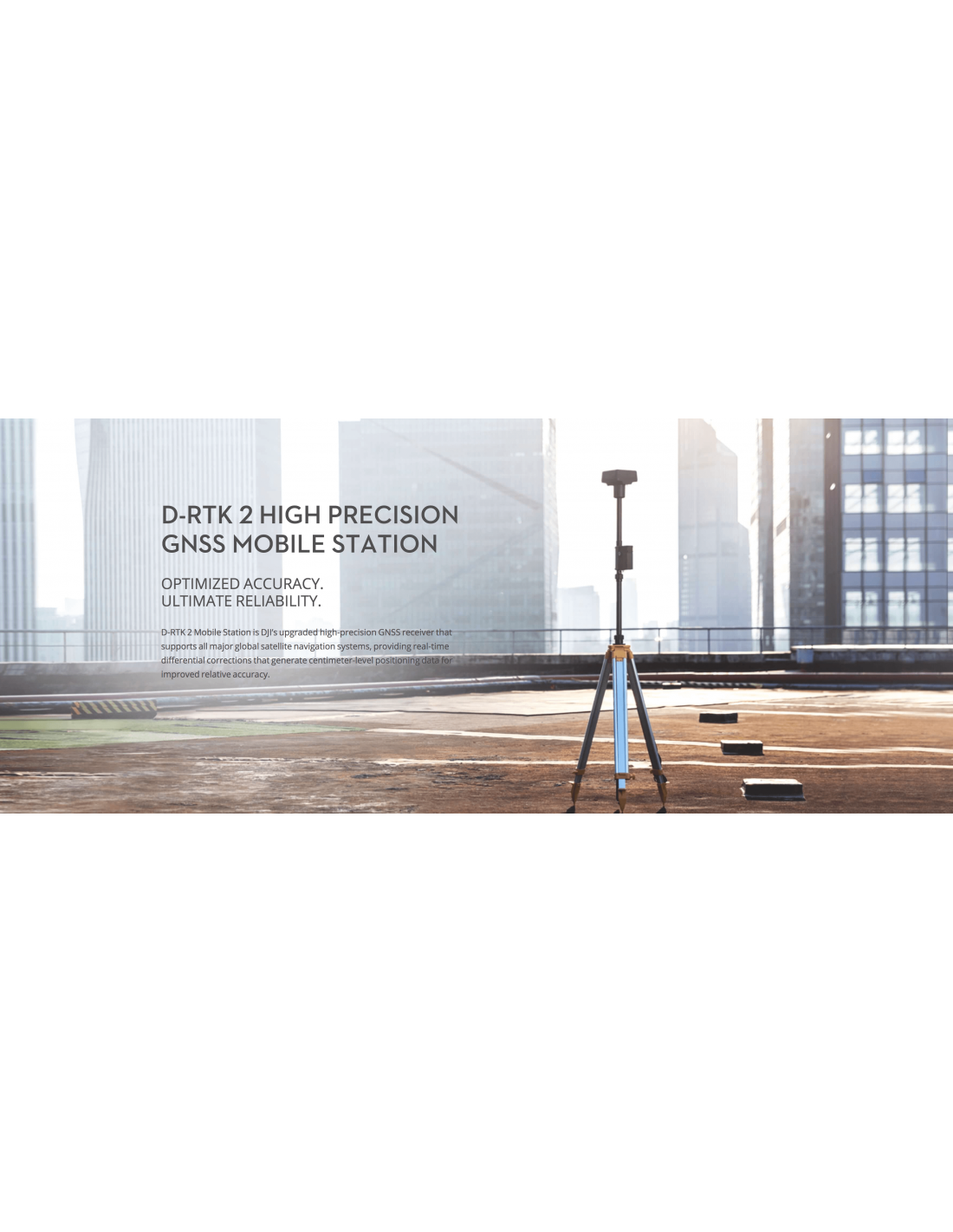 Estación móvil GNSS de alta precisión D-RTK 2